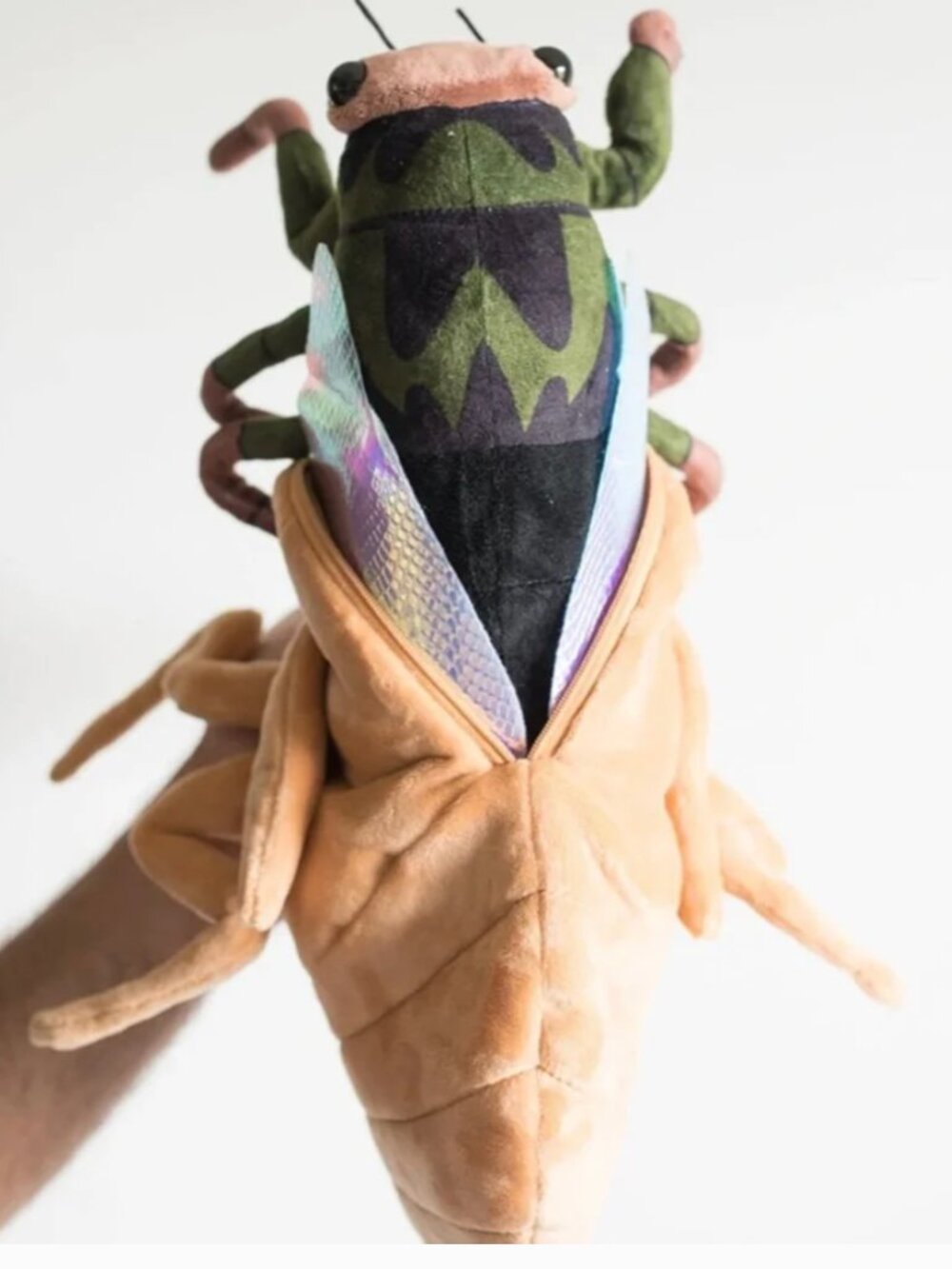 Cicada plushie